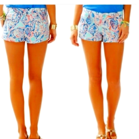 Lilly Pulitzer Walsh Shorts size 2 - Picture 1 of 7